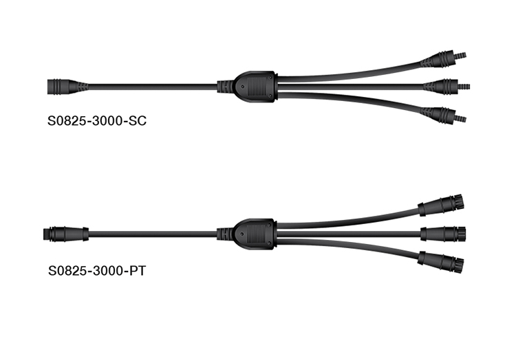 Micro Star™ 3-Way Branch Connector, LED lights, S0825-3000-PT, S0825-3000-SC Micro Star™ 3-Way Branch Connector, LED lights, S0825-3000-PT, S0825-3000-SC